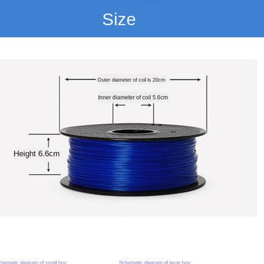 PLA 3D Printer Supplies PLA Filament 1.75mm PLA Consumables Gray