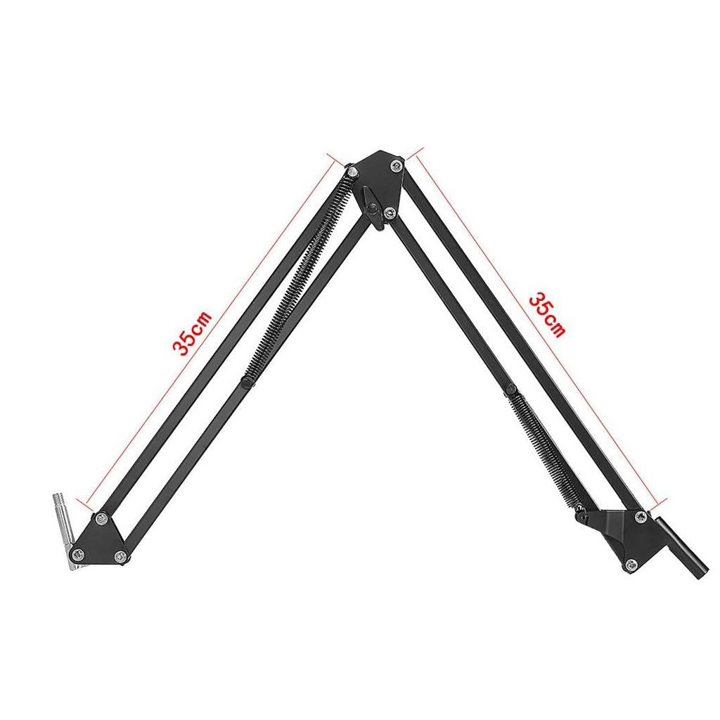 Adjustable Webcam Mount Clamp Mount Suspension Scissor Tripod Stand Holder