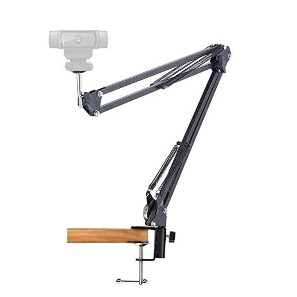 Adjustable Webcam Mount Clamp Mount Suspension Scissor Tripod Stand Holder
