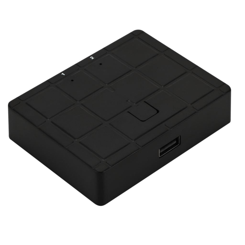 2 Ports USB 2.0 Device Sharing Switcher Adapter Box for Scanner Printer