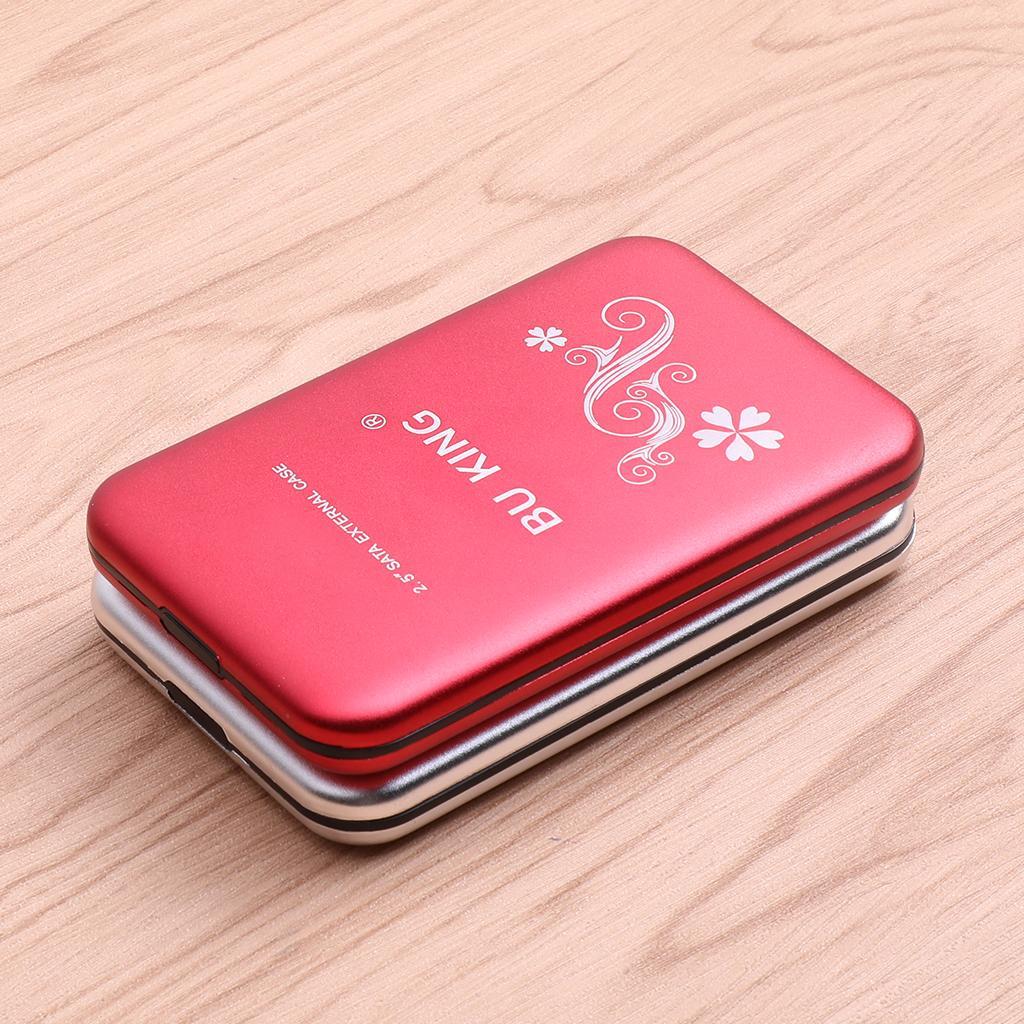 BUKING Portable 2.5'' Mobile HDD USB 3.0 External Hard Disk Drive 320G Red
