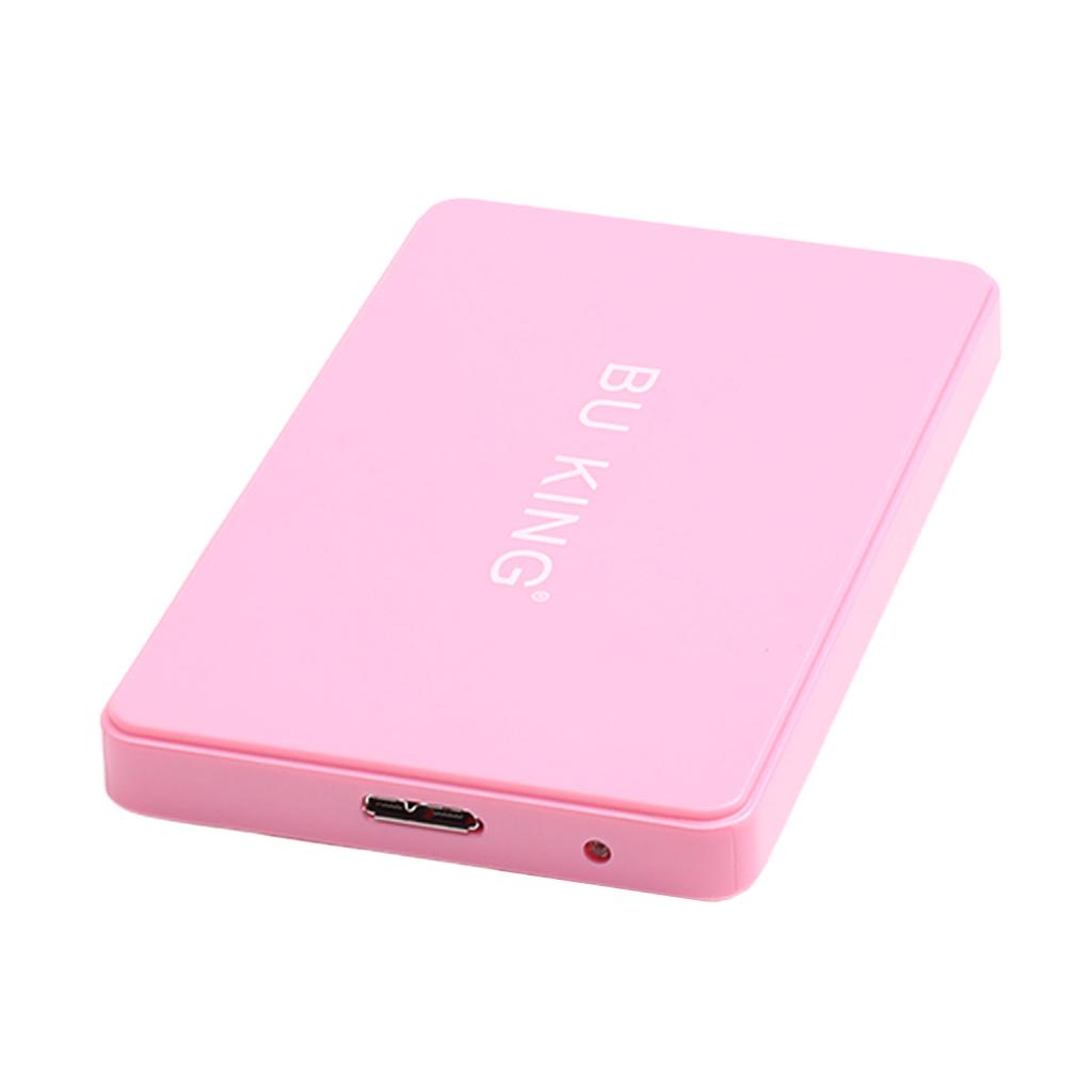 2.5 in 60G External Portable Micro USB Hard Drive Disk HDD SSD Enclosure