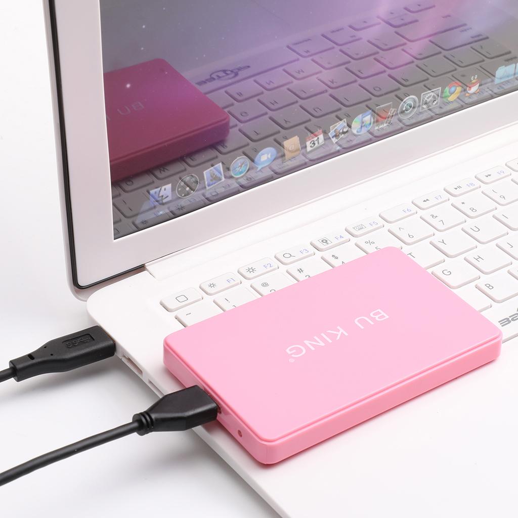 2.5 in 60G External Portable Micro USB Hard Drive Disk HDD SSD Enclosure