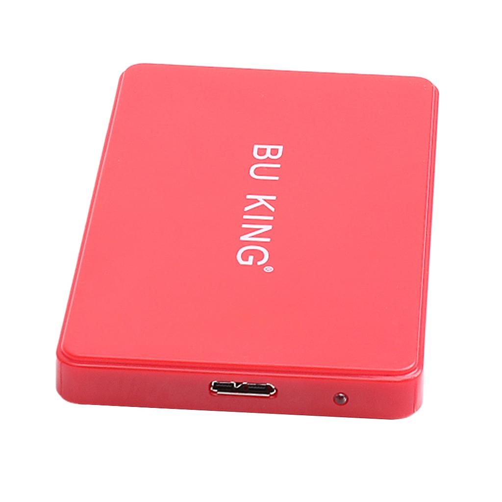 120GB 2.5" USB 3.0 External Hard Disk Drives Expansion HDD for Laptop PC Red