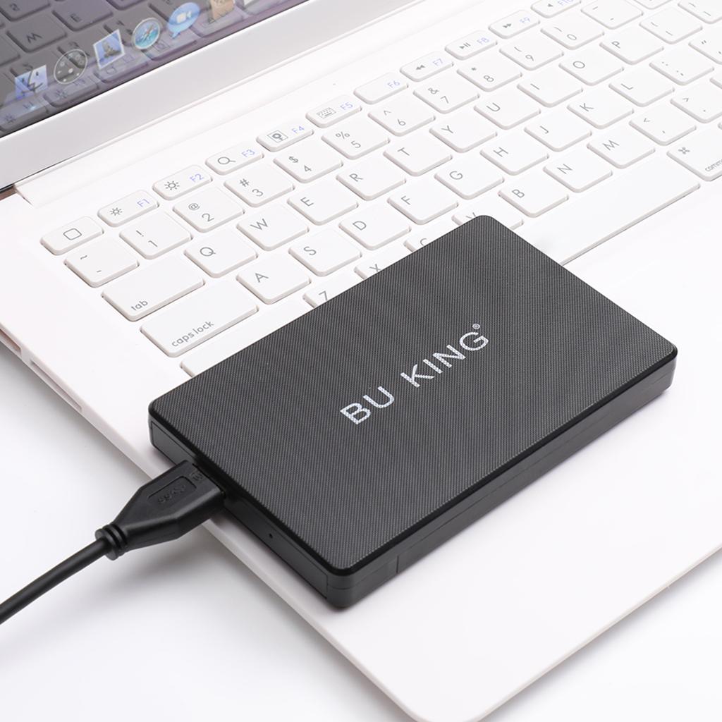 2.5'' 60G External Hard Disk Drive USB 3.0 Data Transfer HDD Box Case Black