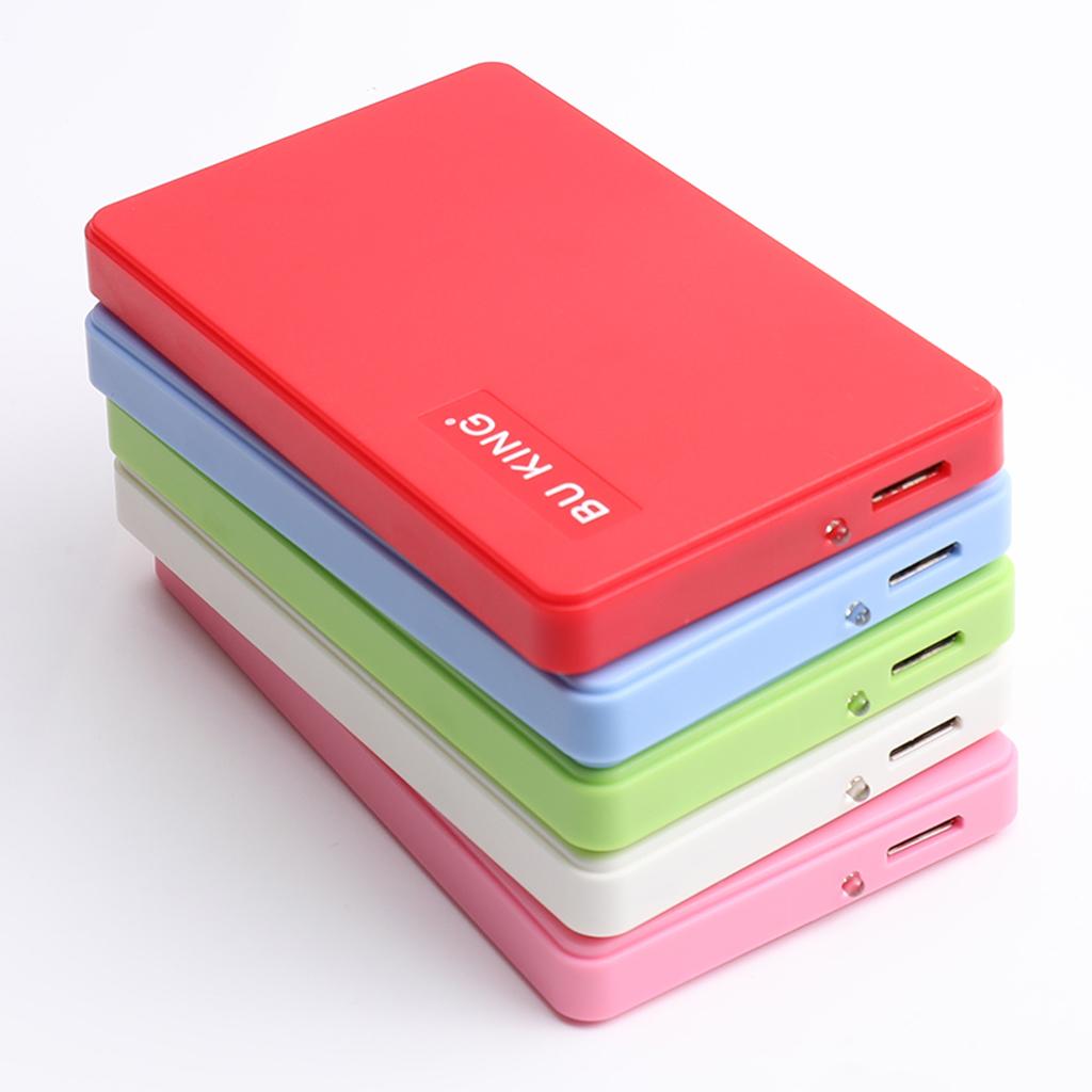 2.5 in 160GB External Portable Micro USB Hard Drive Disk HDD SSD Enclosure