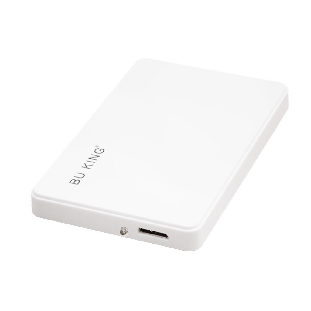 2.5 in 160GB External Portable Micro USB Hard Drive Disk HDD SSD Enclosure