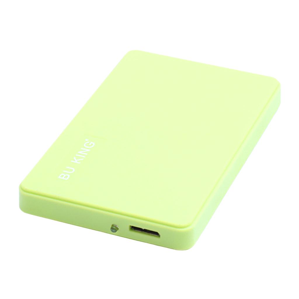 120G External 2.5" USB 3.0 Hard Disk Drive HDD for Notebook Laptop Green
