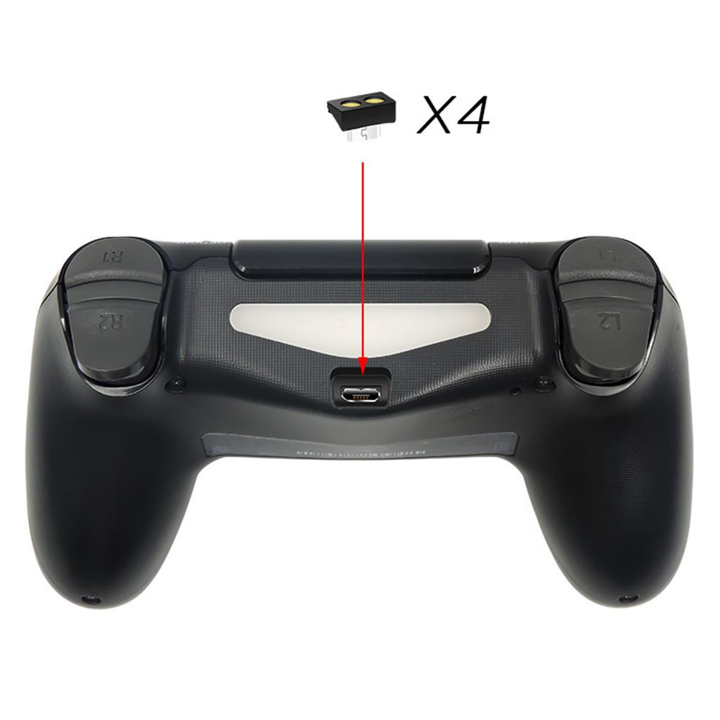 Wireless Handle Dual Charging Dock Station with LED Light FOR PS4 slim/ Pro