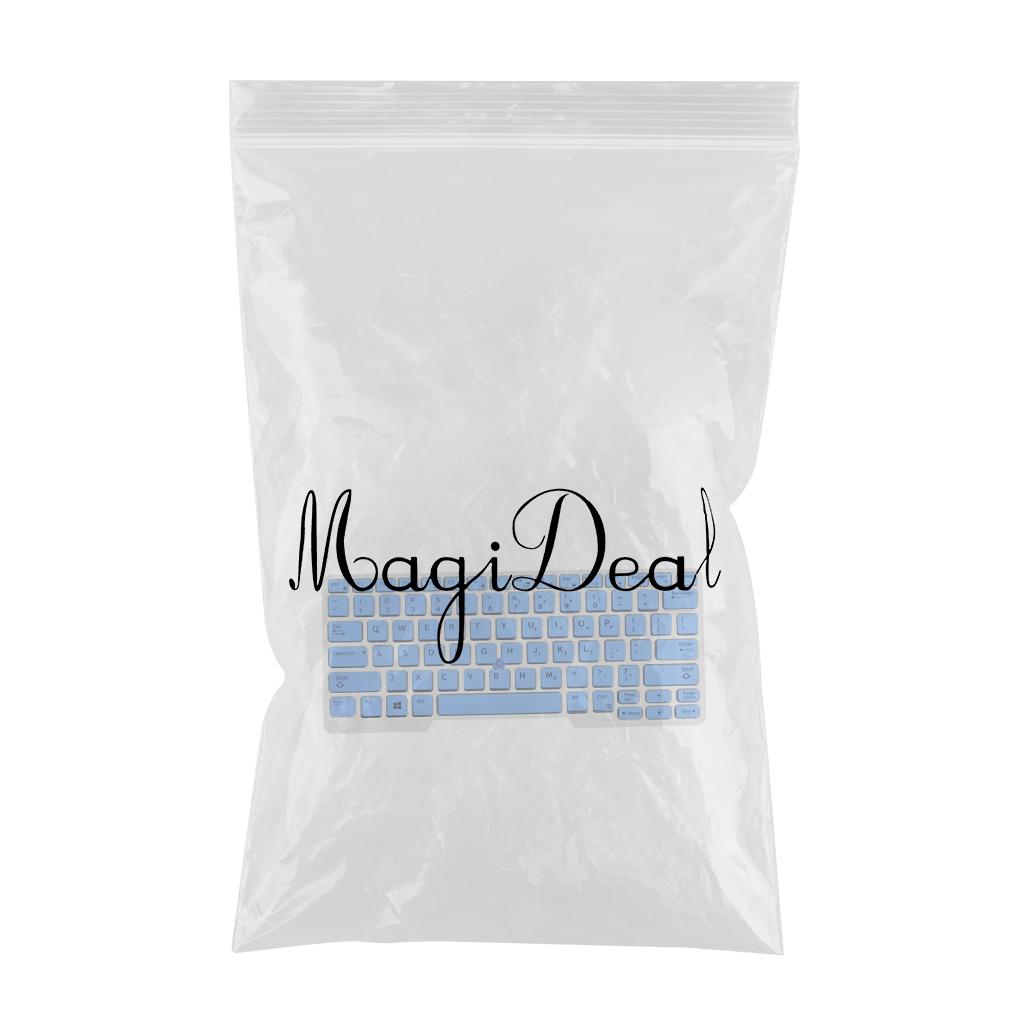 Silicone Keyboard Skin for Dell Latitude E5480 E5490 Blue