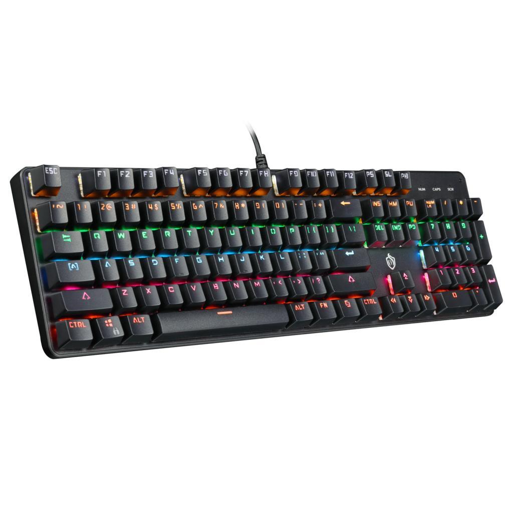 Waterproof Mechanical Keyboard 104 Anti-Ghosting Optical Switch LED Backlit