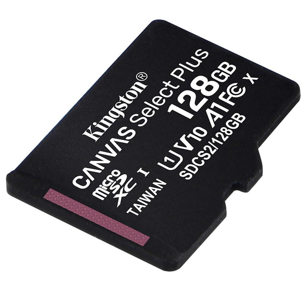 New Kingston Canvas Select Plus Micro SD Card SDHC SDXC Class 10 UHS-I 128G