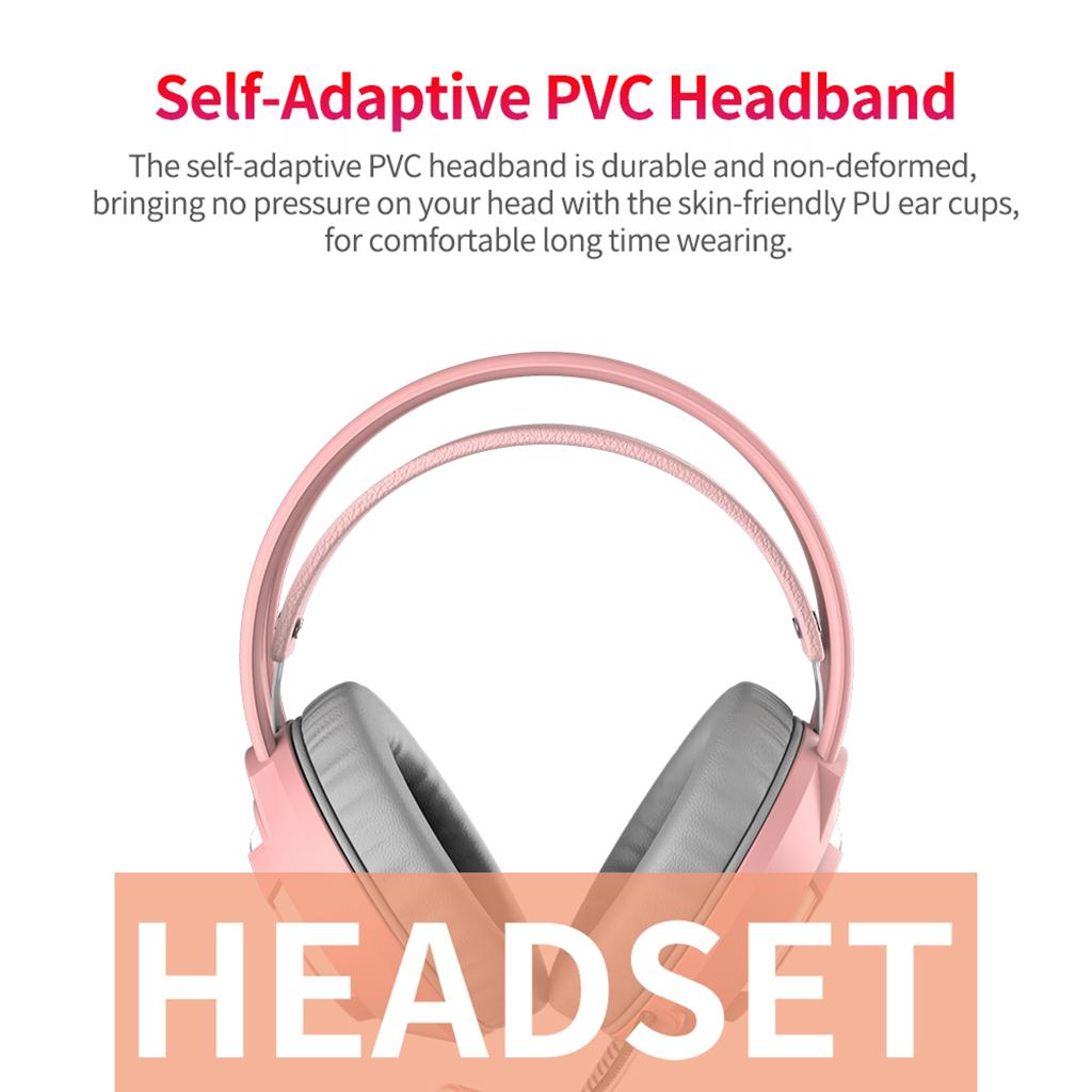 AX120 Stereo Gaming Noise-cancelling Wired Headset Black( USB)