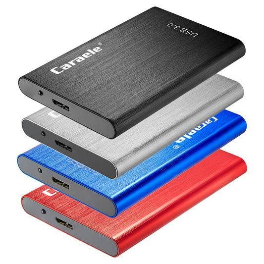 Portable High Speed USB3.0 External Hard Disk Drive Black 500G