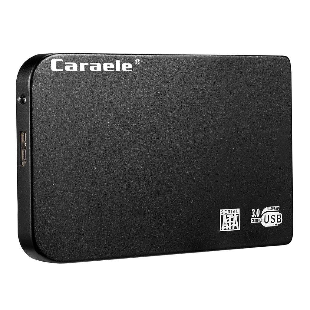 Portable High Speed USB 3.0 Mobile Hard Disk Storage Black 2T