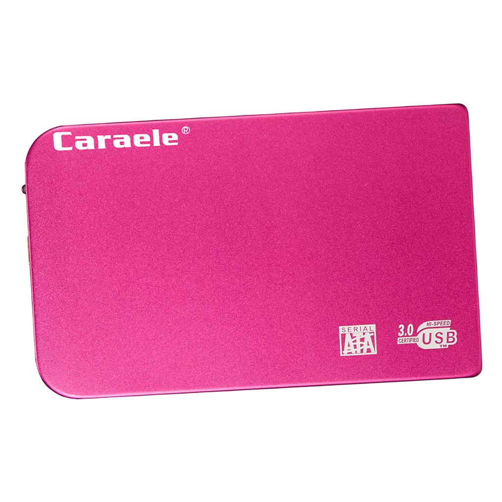 Portable High Speed USB 3.0 Mobile Hard Disk Storage Red 2T