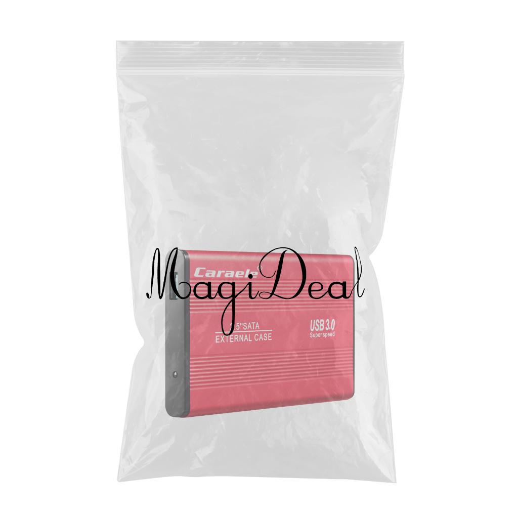 Portable High Speed USB 3.0 External Hard Disk Drive Red 1TB