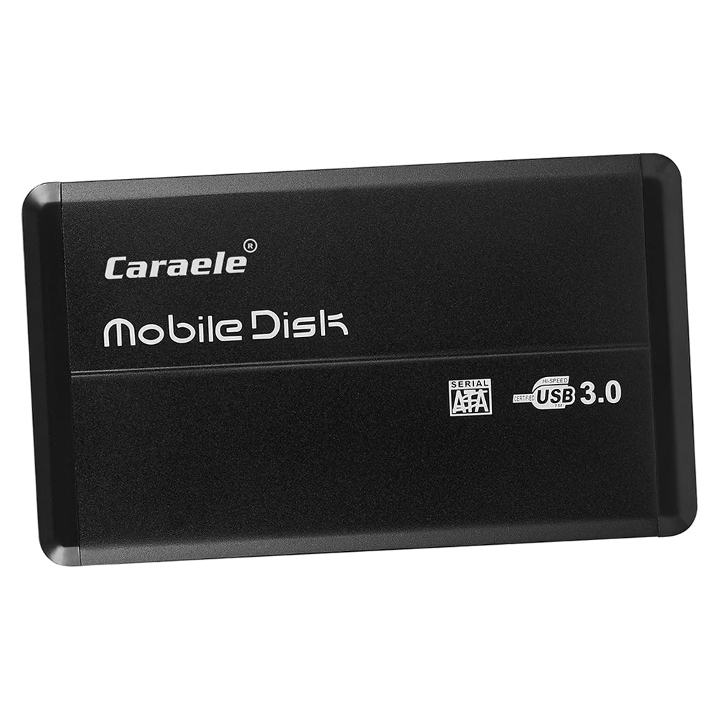 2.5in External USB Hard Drive Disk HDD Enclosure for Laptops Black 1TB