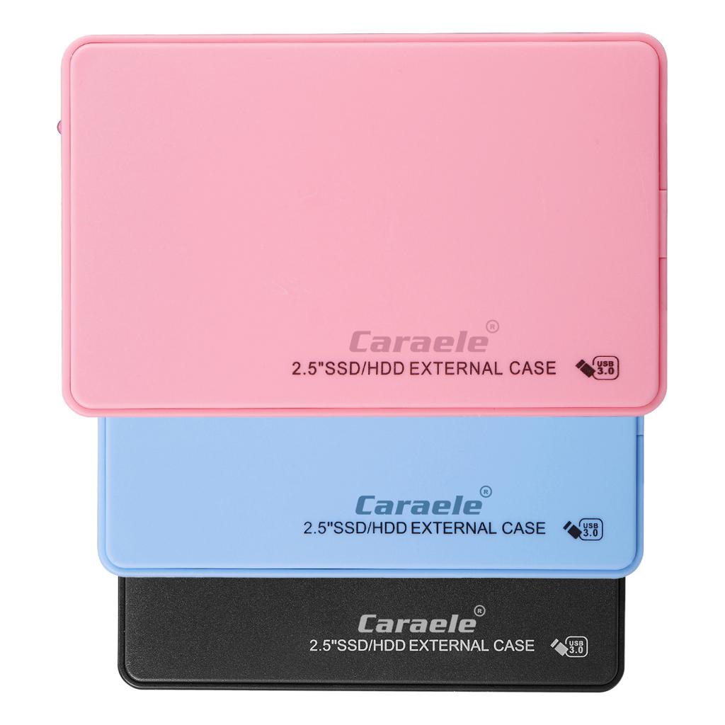 2.5in External USB Hard Drive Disk HDD SSD Enclosure for Laptop Black 1TB