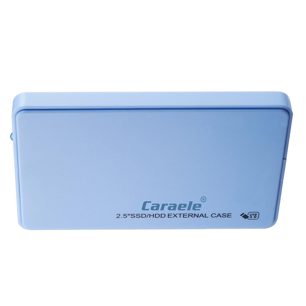 2.5in External USB Hard Drive Disk HDD SSD Enclosure for Laptop Blue 500GB