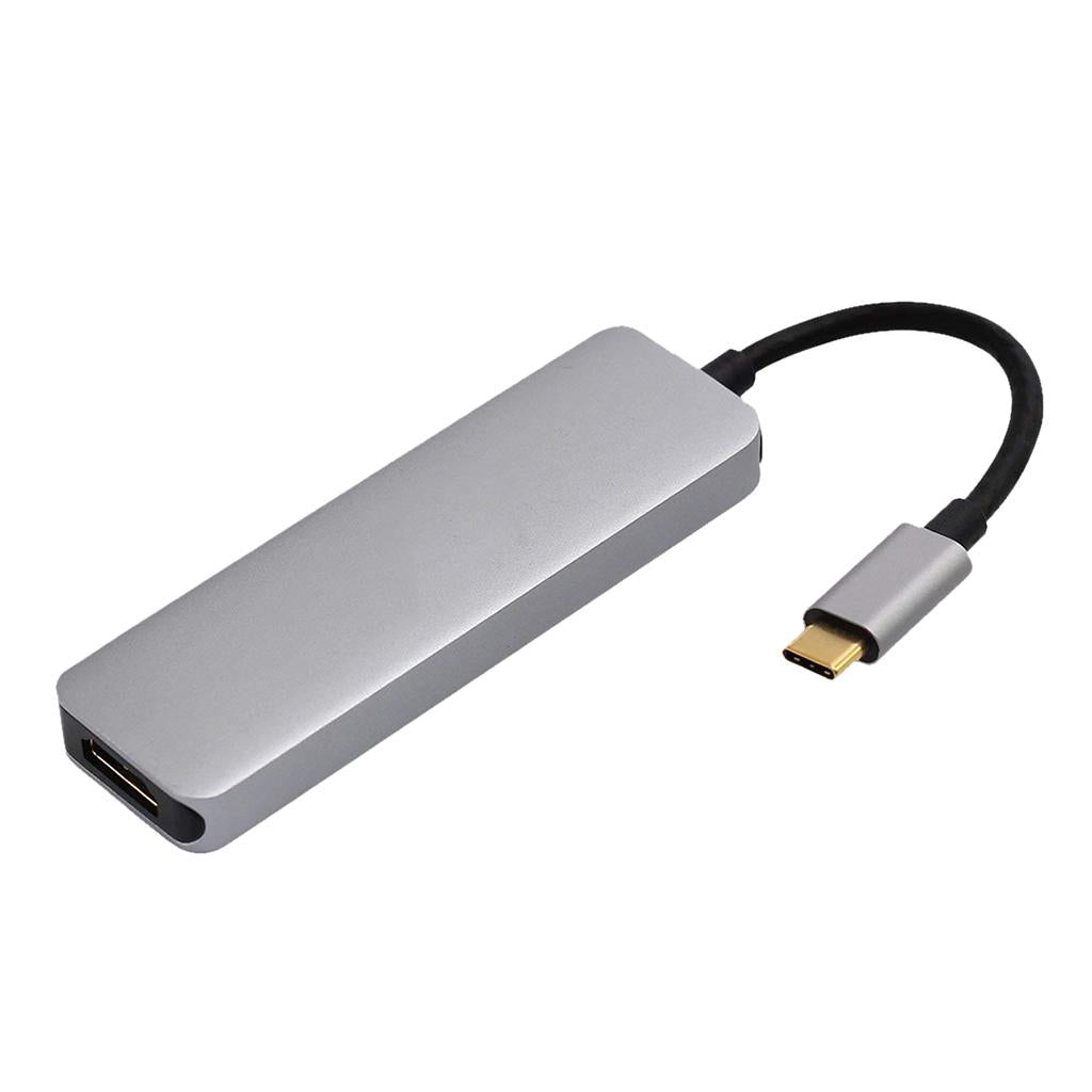 Type C USB 3.1 to HDMI USB 3.0 Adapter 5 in 1 Hub For Macbook Pro 2019/2018