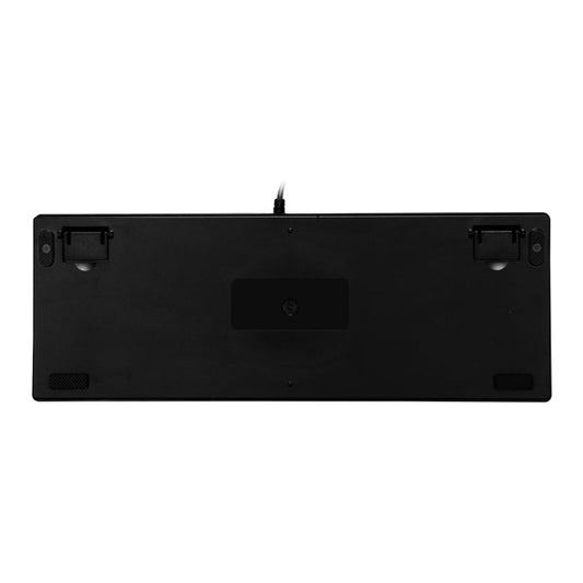 87 Keys Usb Wired Mechanical Keypad RGB Backlight Gaming PC Keyboard Black