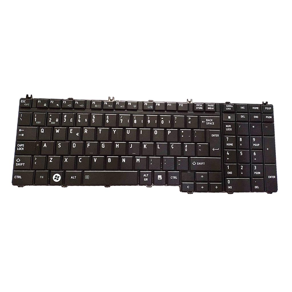 Replacement Keyboard Portuguese Replace Part for Toshiba Satellite P300 P305