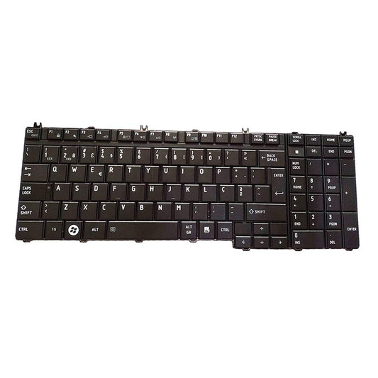 Replacement Keyboard Portuguese Replace Part for Toshiba Satellite P300 P305