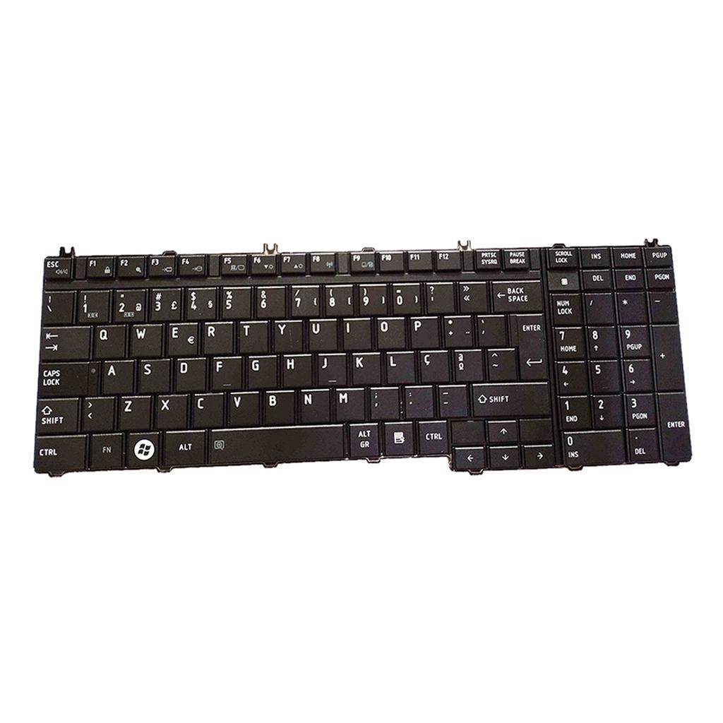 Replacement Keyboard Portuguese Replace Part for Toshiba Satellite P300 P305