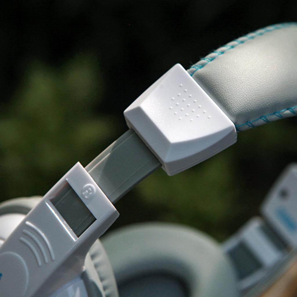 D3000 Wired Headset Children Students Learning Headphones  White 85DB