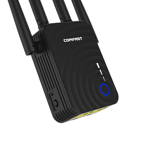 COMFAST 1200Mbps Wireless Booster 4 Antenna WIFI Range Extender EU Plug