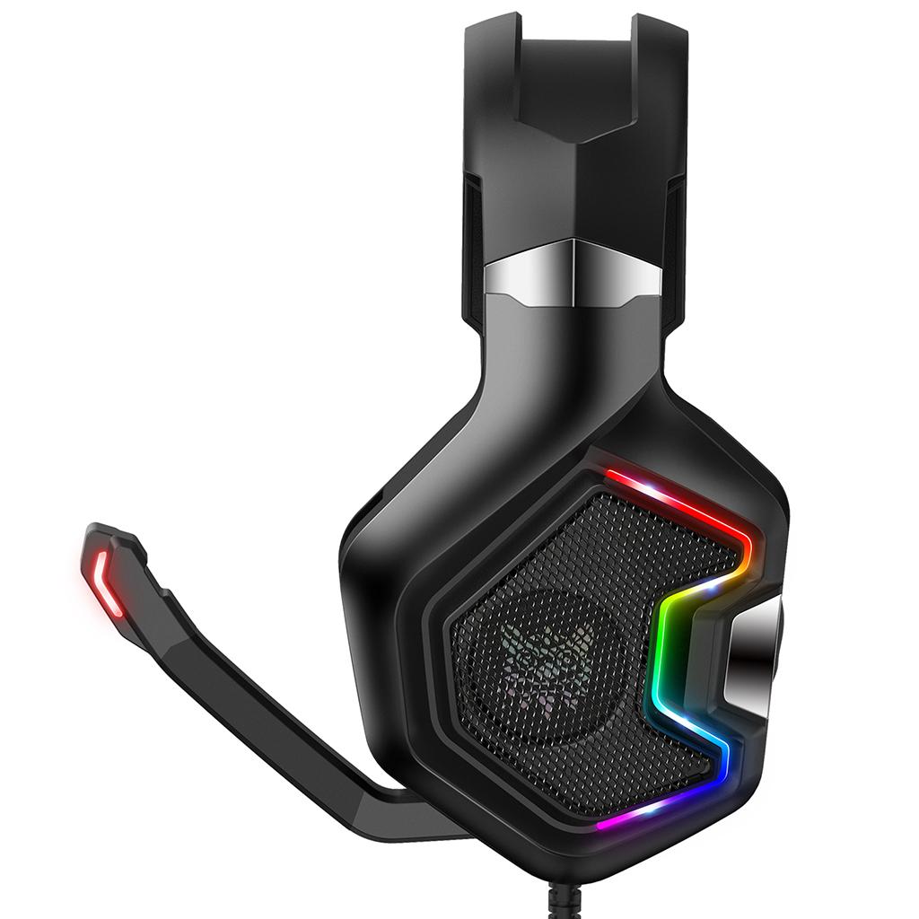 3.5mm Wired Gaming Headset Headphones With Microphone For PC Laptop Phone