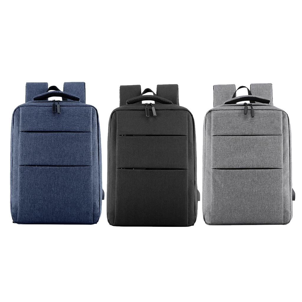 Laptop Backpack Business Travel Computer Bag w/ USB Charging Port  Blue
