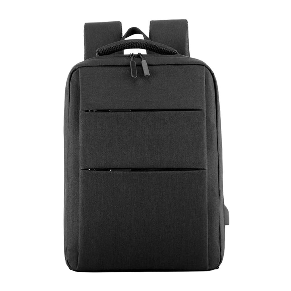 Laptop Backpack Business Travel Computer Bag w/ USB Charging Port  Black