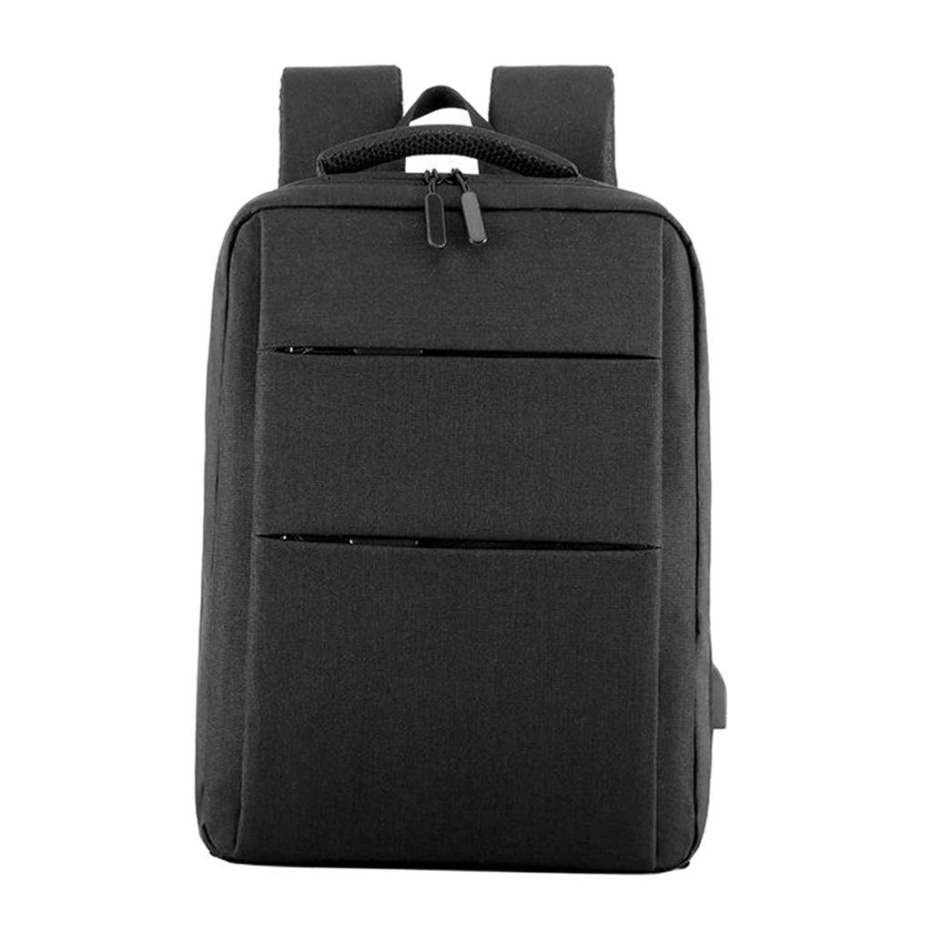 Laptop Backpack Business Travel Computer Bag w/ USB Charging Port  Black