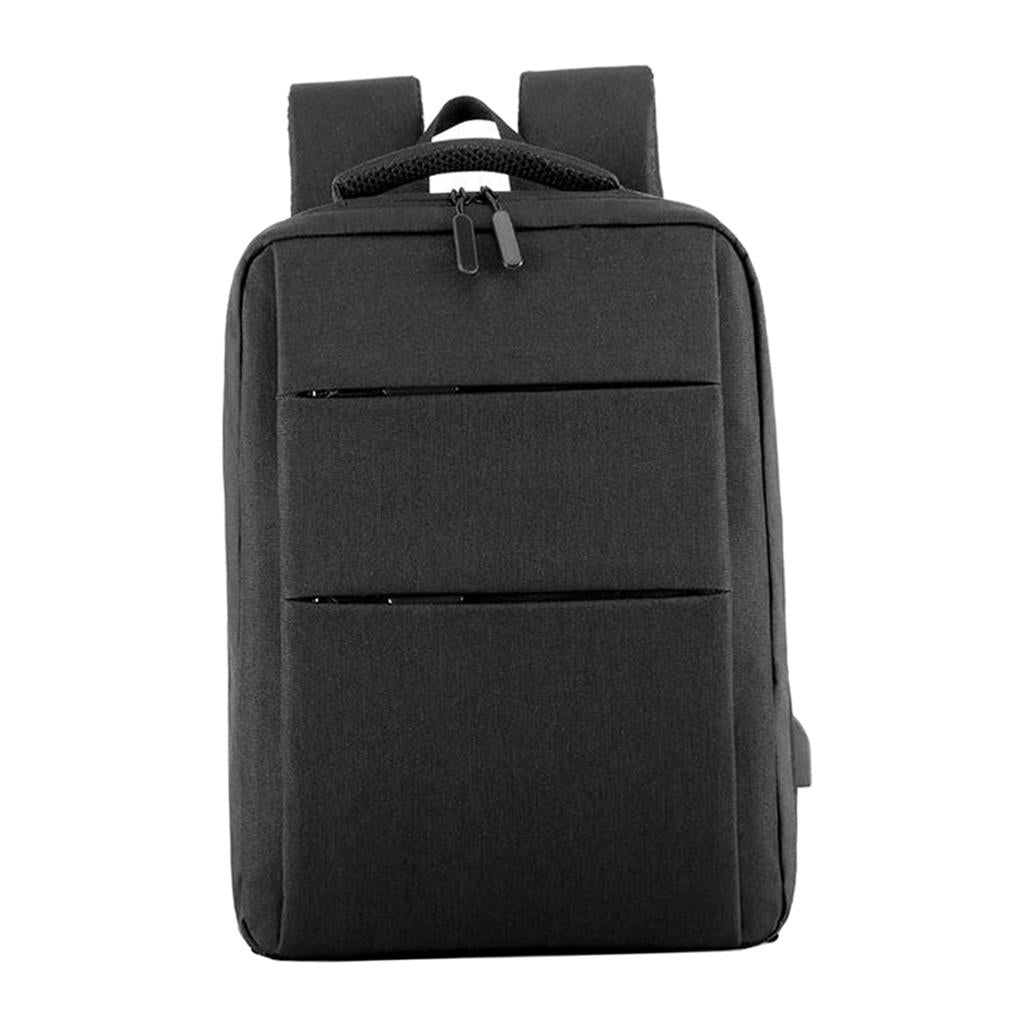 Laptop Backpack Business Travel Computer Bag w/ USB Charging Port  Black