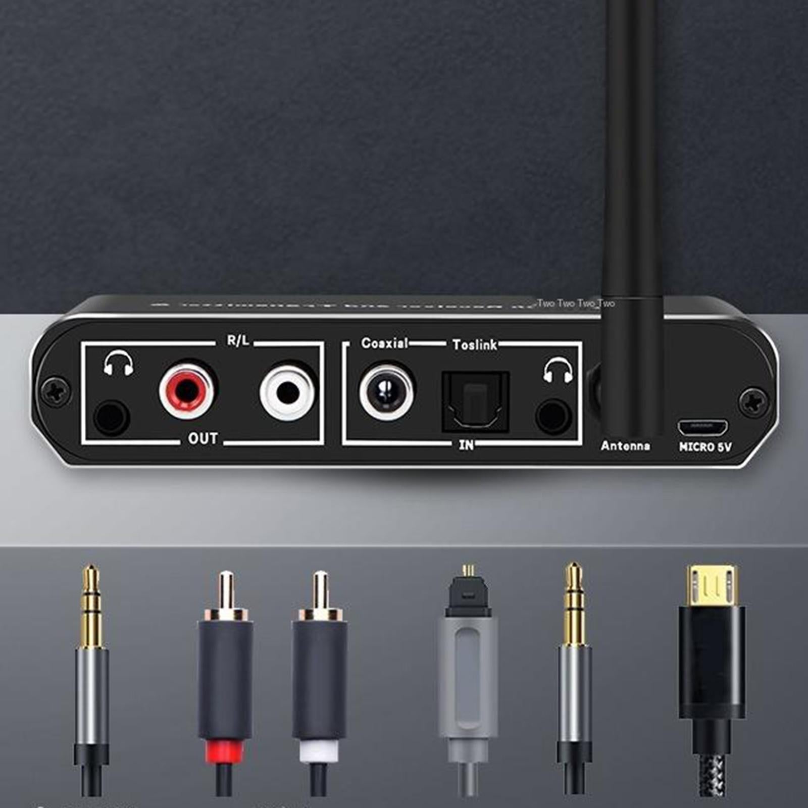 D09 Bluetooth Receiver Transmitter Audio Adapter for CD TV Home Sound System