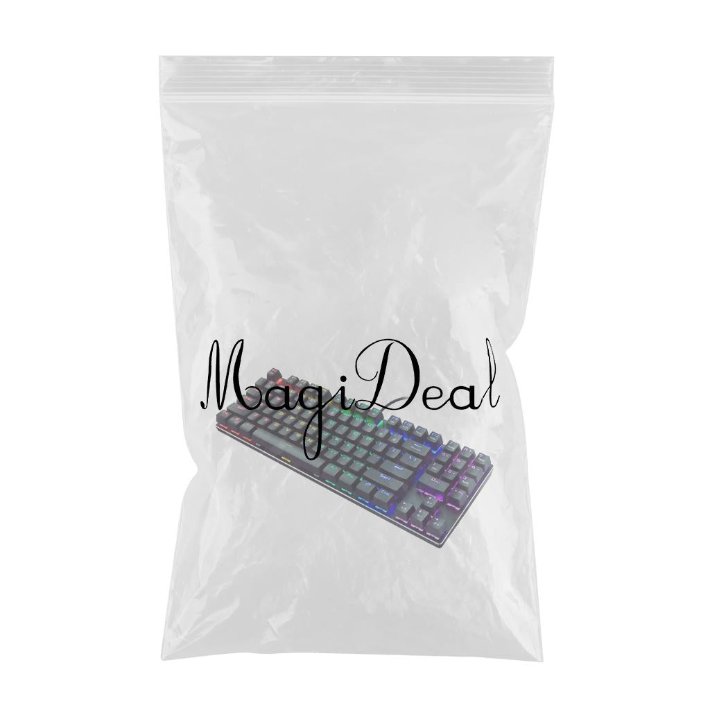 Mechanical Gaming Keyboard USB Wired 89 Keys Backlight Laptop Blue Switch