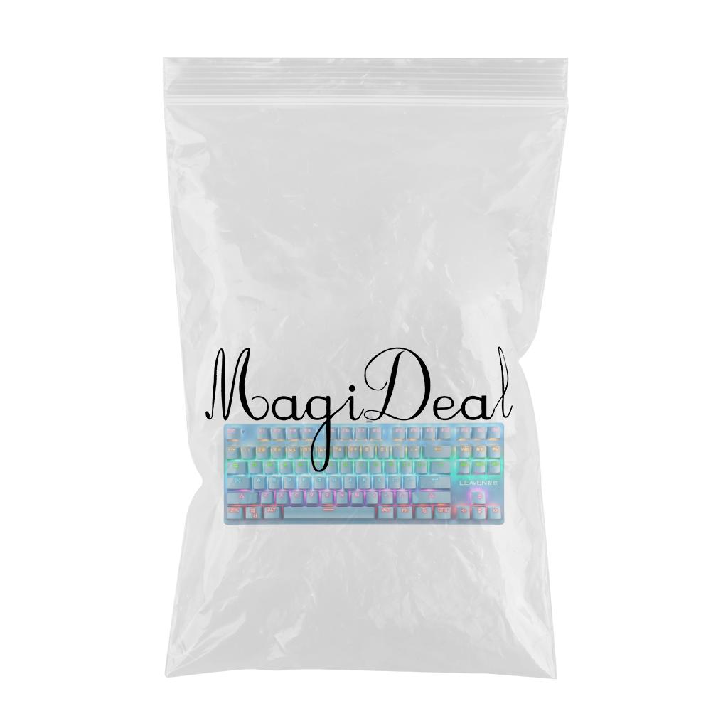 K550 Mechanical Gaming Keyboard Wired Keyboard 87 Keys RGB Backlit Blue