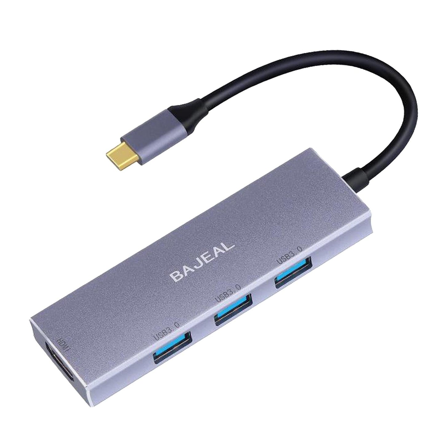 Type C to PD Charging USB-C 4K HDMI USB Hub Adapter Cable for Macbook