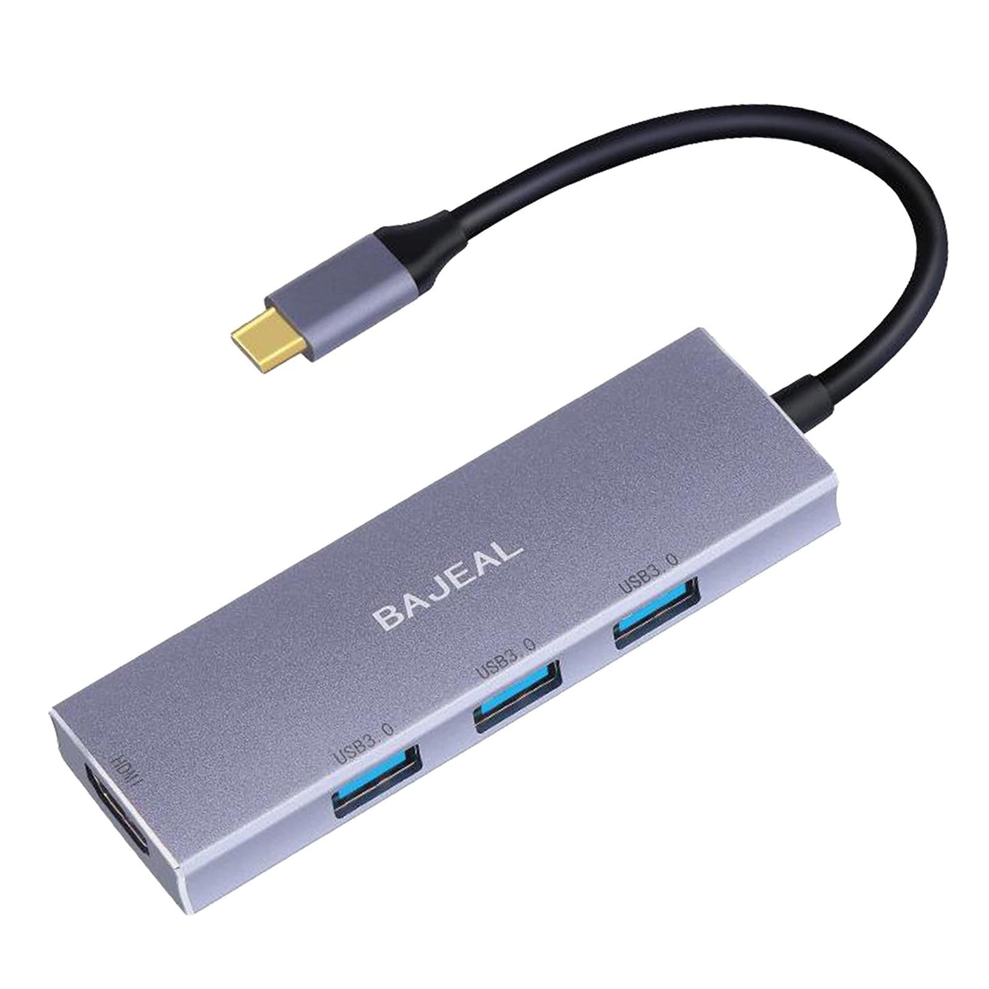 Type C to PD Charging USB-C 4K HDMI USB Hub Adapter Cable for Macbook