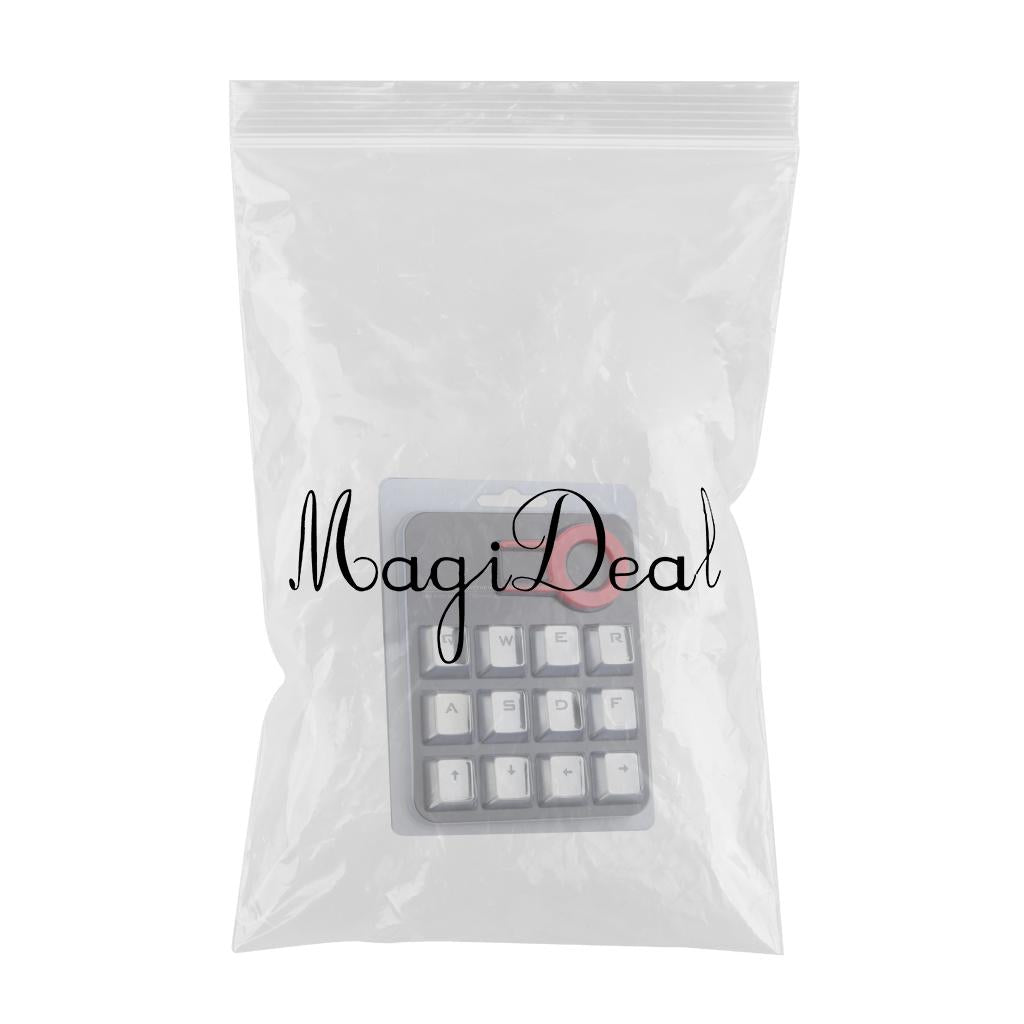 PBT Keycap Switch Key Caps for Cherry MX Mechanical Keyboard Silver