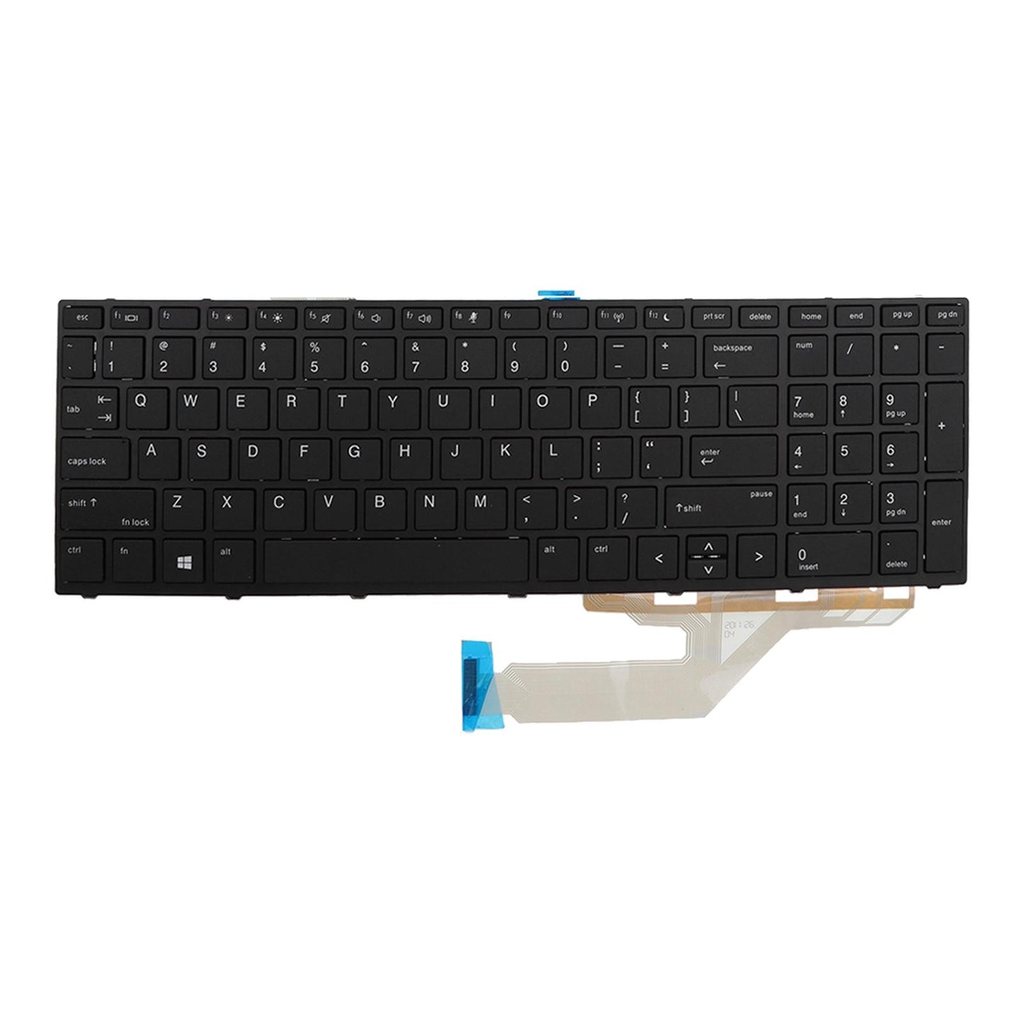 New Laptop US Keyboard w/Frame Fits For HP ProBook 450 G5 455 G5 Series