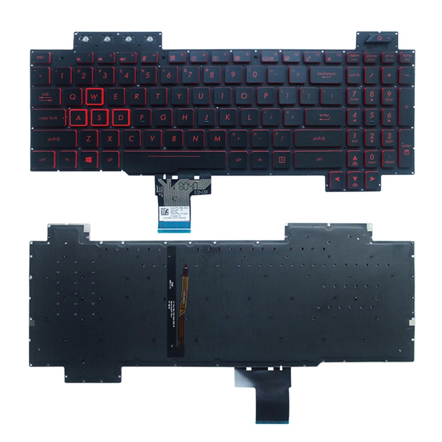 US English Backlit Keyboard For Asus TUF Gaming FX505 FX505GD FX505GE Series