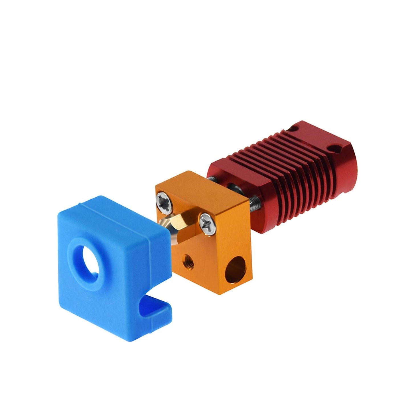 12/24V Metal Hot end Extruder Assembly Kit 0.4mm Nozzle for CR10 Ender 3 Pro 12V