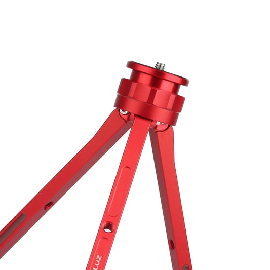 Adjustable Travel Quick Release Tabletop Mini Tripod Stand Red