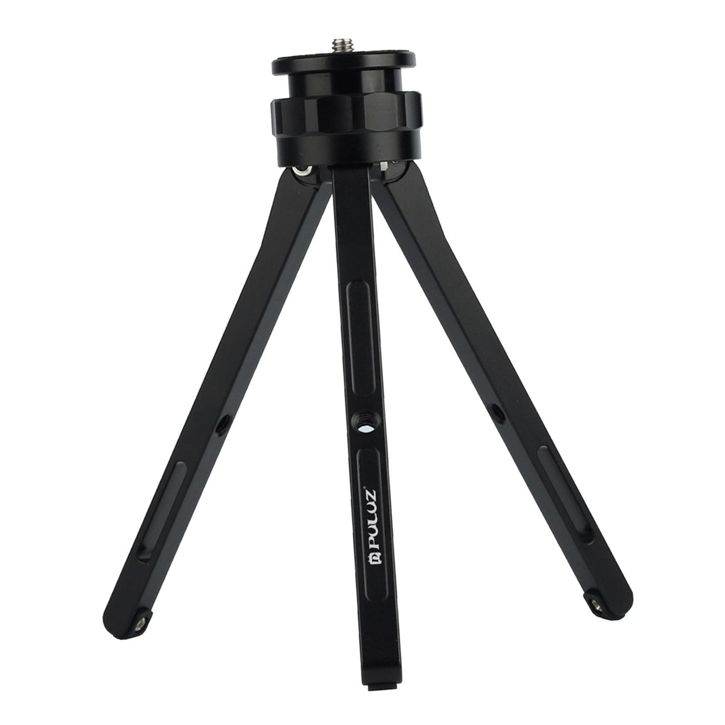 Adjustable Travel Quick Release Tabletop Mini Tripod Stand Black