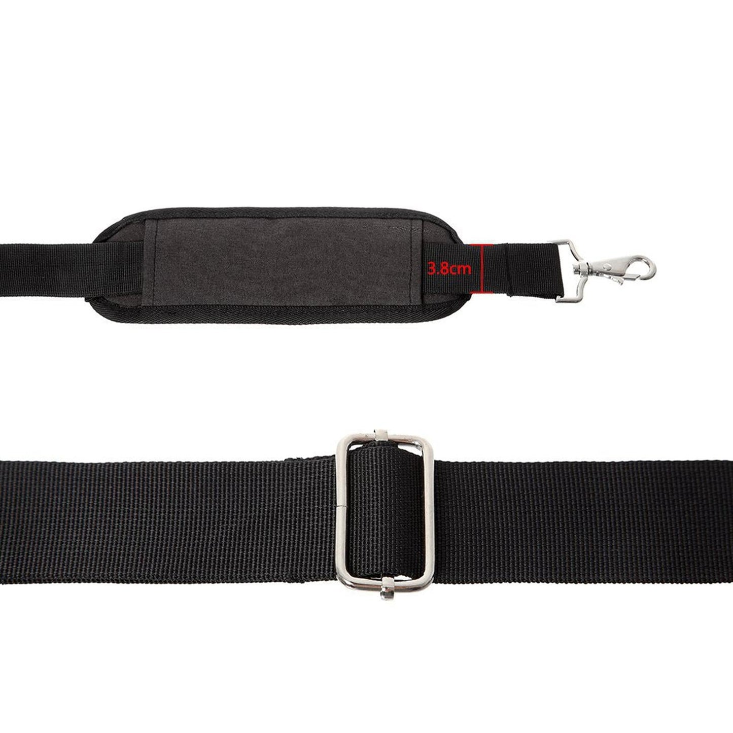 Universal Nylon Shoulder Strap 59 Adjustable Replacement Black"