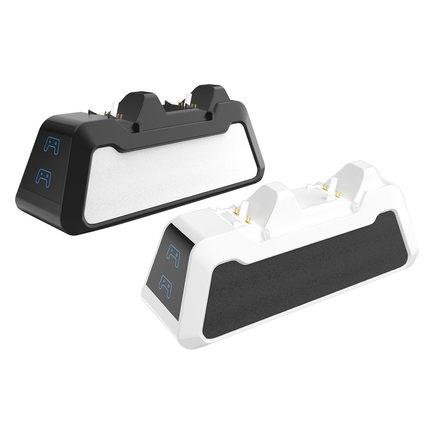 Quick Charge USB Quick Charge Dual Controller for Playstation5 black+white