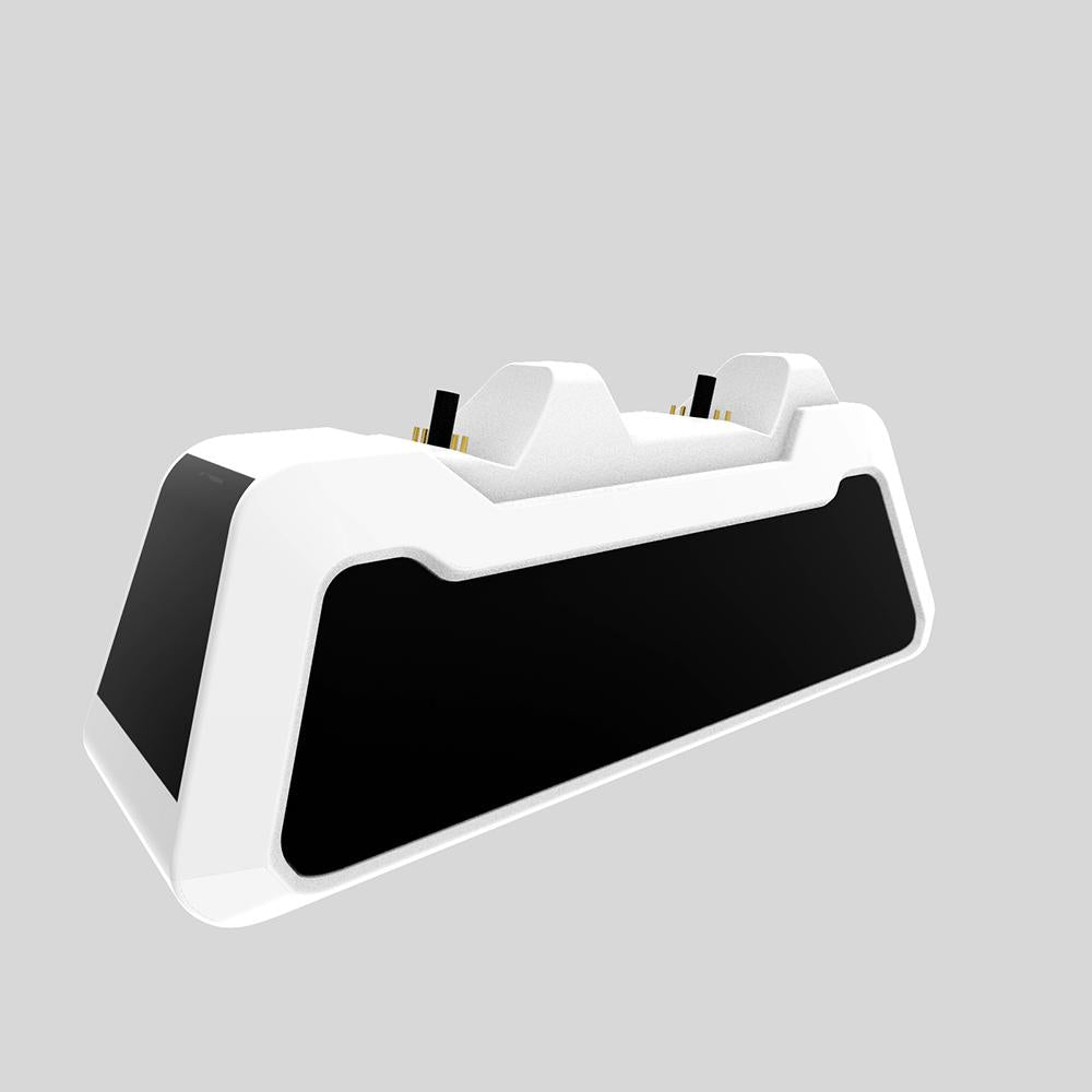 Quick Charge USB Quick Charge Dual Controller for Playstation5 black+white